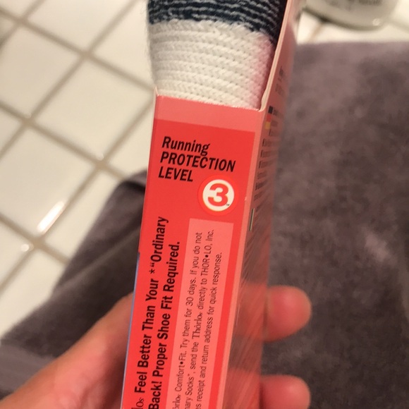 Thorlo unisex large mini crew running sock new conditions - Picture 5 of 6